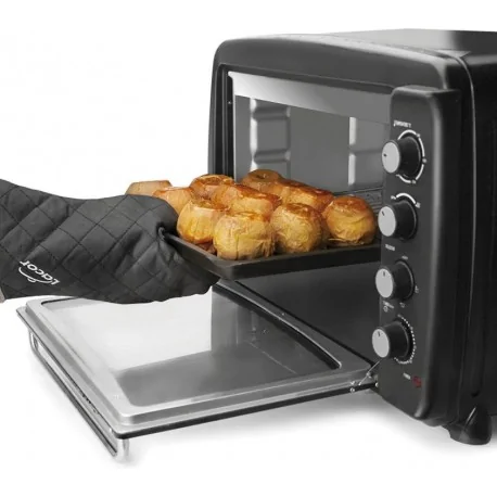 Guante de cocina negro 36 cm