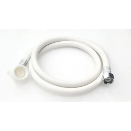 Flexible straight-curved PVC inlet pipe 1/2" - 3/4" connections 1500mm Oven YXD