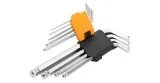 Hexagonal Allen Keys with Ball Set of 9 pieces