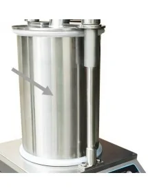 Cylindre de poussage inox...