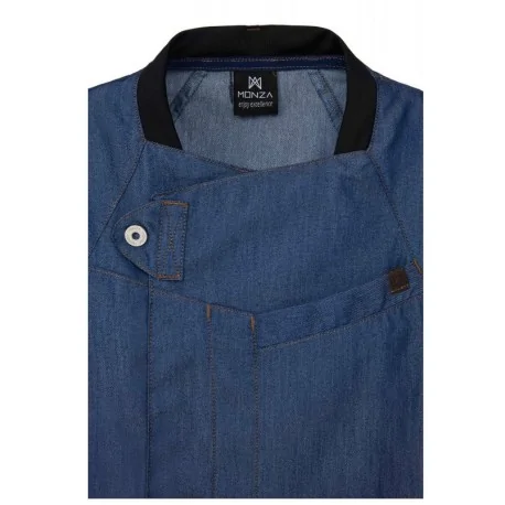 Chaqueta cocinero manga corta Denim HOMBRE 04128