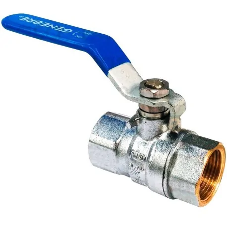 Ball valve connection 3/4" F - 3/4" F DN20 length 50mm with lever handle 520281 009453