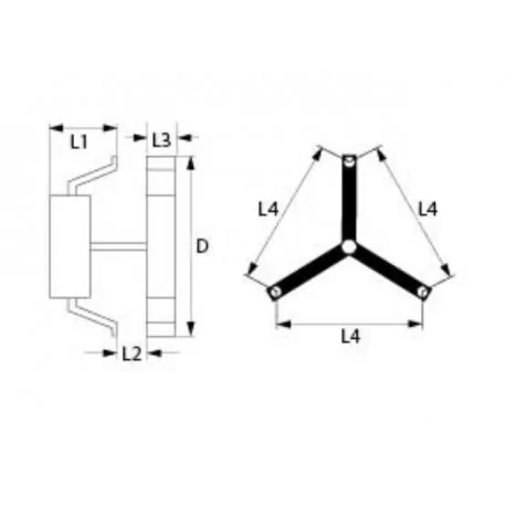 Ventilateur CBB Edenox Fagor55462.40940 RRL140...