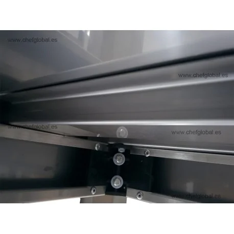 Work Table Stainless steel wall 700x600 mm