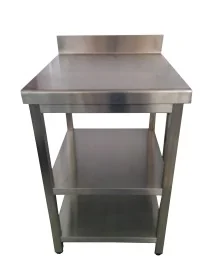 Table de mur en acier inoxydable 700x600 mm