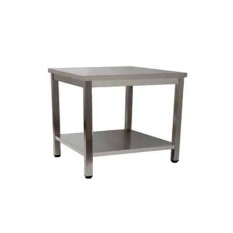 Welded central side table 600x600x850 mm