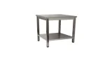 Welded central side table 600x600x850 mm