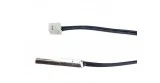 Sensor de temperatura NTC  longitud de cable 3500mm conector blanco sonda 5x25mm