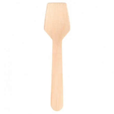 Wooden ice cream spoons (100 units)