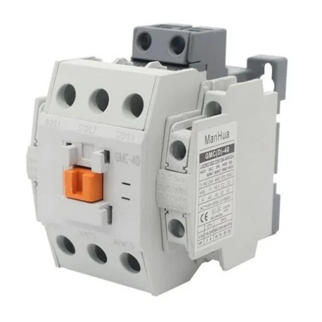 Power supply contactor 230V AC3 40A main contacts 3NO