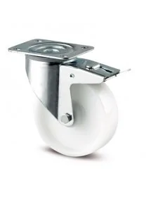 Swivel castor with brake 80...