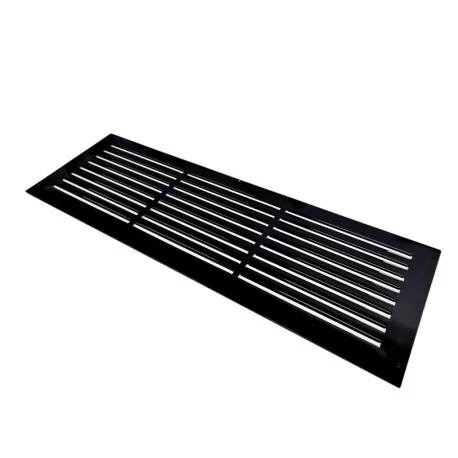 Black metal front grille S900SC S1200SC 360x1010mm 111489 Exploded view number 4