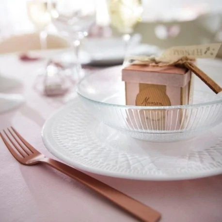 Assiette creuse 20 cm LOUISON (12 unités)