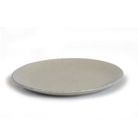 Earth Cream Plain Dish 26 cm (Box of 12 units)