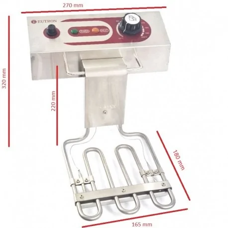 Cabezal Freidora Eléctrica 3250W EF-101B...