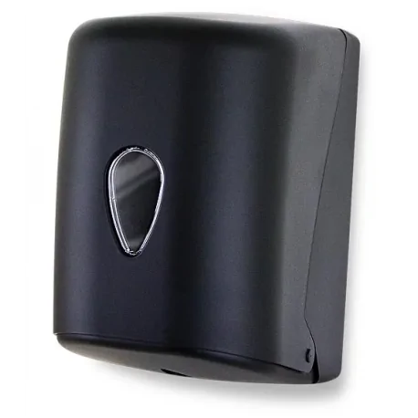 Black SOFT VELVET wicking paper dispenser
