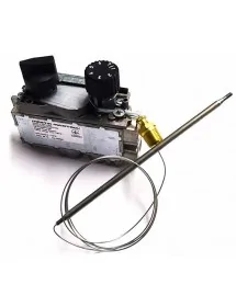 gas thermostat MERTIK type GV30T-C5AYEAK0-001 t.max. 190°C 110-190°C gas inlet bottom 3/8"