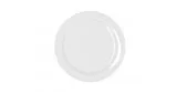 Assiette plate 24cm aile étroite GLACIAL (Lot de 6 unités)
