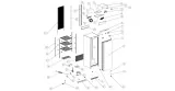 Cabinet evaporator - BD400 BD400G 380x180x200mm Width -depth-height Blades 5mm Exploded view 15 -14SKC-2-101-0086-0