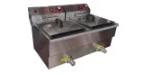 Electric fryer 12+12L 7,5+7,5Kw MARCHEF
