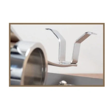 Rotating and tilting ham holder