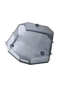 Couvercle en plastique gris...