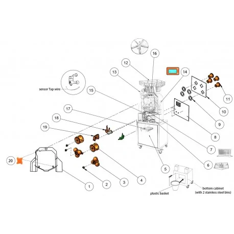 Grifo Exprimidor Automático Succo
