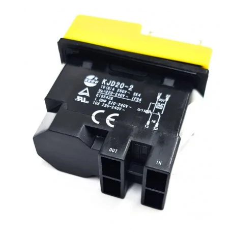 Interrupteur à bouton-poussoir KJD-020-2...