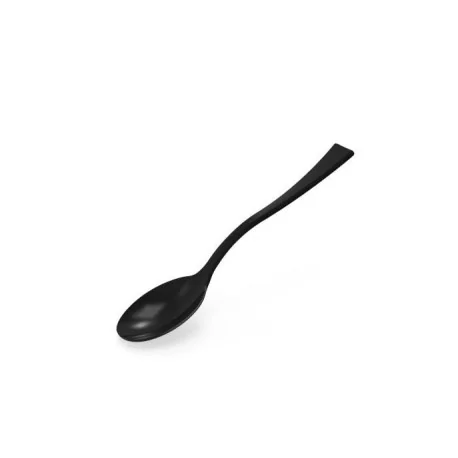 Black Mini Teaspoon 10,7 cm (Pack of 50 units)