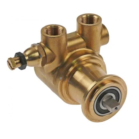 pump head PO204 FLUID-O-TECH L 82mm 200l/h connection 3/8" GAS with bypass brass