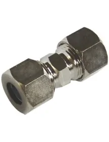 Union ermeto 8mm nickelé