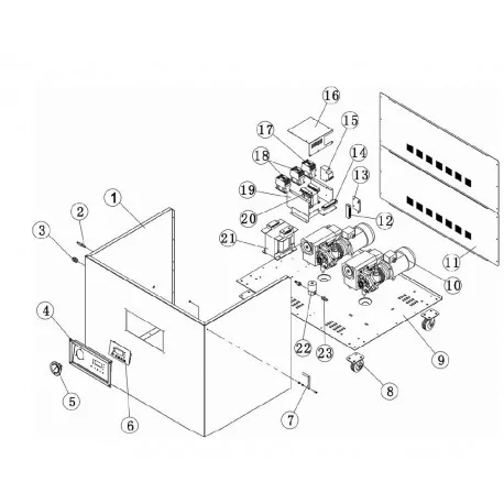 Spring for lid opening Vacuum packing machine...
