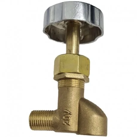 Toaster Gas faucet Metric 12mm, 1.25mm TB2 metal knob