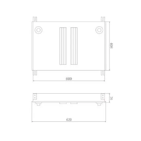 Double Flow Horizontal Ventilated Evaporator...