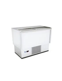 Casier à vin laqué blanc 2...