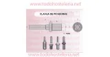 Clavija perno de acero Picadora 12 AMB y MOBBA.