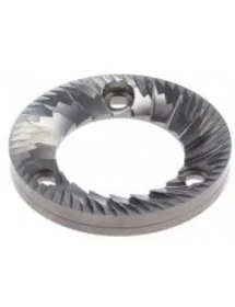 Grinding burrs pair turn...