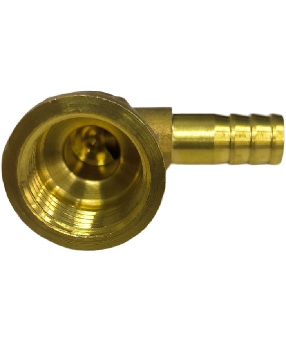 Raccord Gaz 1/2" Vers 1/4" - Lot De 2 Pièces En Laiton Massif - Pour Raccorder Barbecue, Plaque De Cuisson Ou Cuisinière à Gaz