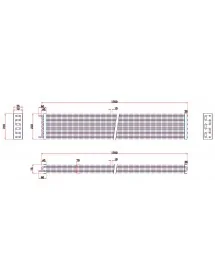 Evaporador Tubos Cobre 2x6...