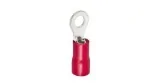 ring terminal size M5 ø5.3mm 0.5-1.5mm² Qty 100 pcs insulation PVC Cu gal Sn red