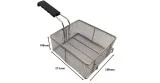 Fryer basket 200x215x100mm EF-121V