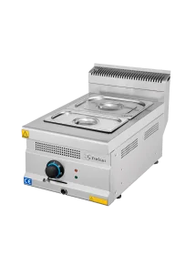 Baño maría con dos cubetas...