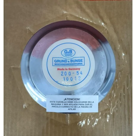 Cuchilla Braher 200 200-54-3-158-10 10012