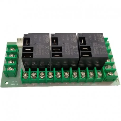 Carte de relais ZKJ-JXB 3 relais sous vide 12VDC