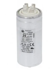 Capacité du condensateur de...