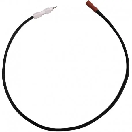 Electrode d'allumage Ø4mm L500mm câble avec cosse 4mm Friteuse GF-17H GF-23