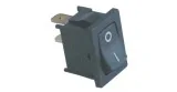 Interruptor basculante medida de montaje 19x13mm negro 1NO 250V 10A 0-I