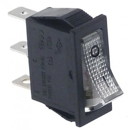 interrupteur à bascule dimensions de montage 30x11mm blanc 301053