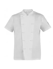 Unisex short-sleeved chef...