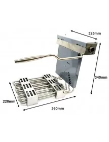 Tête de friteuse électrique...